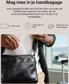Батарея універсальна Belkin BoostCharge Slim 5000mAh 20W Qi2 15W with Kickstand White (BPD011HQWH)