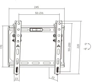 Фото: Кронштейн AGN AGN43-220T Black № 5 | KTC