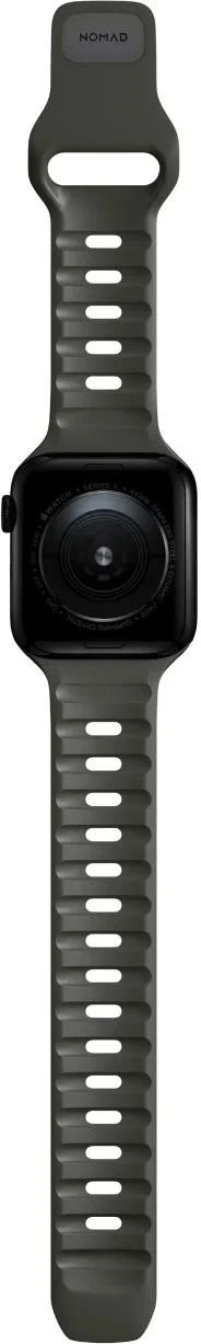 Фото: Ремінець Nomad for Apple Watch 46mm/49mm - Sport Band Ash Green (NM01132585) № 5 | KTC
