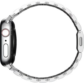Ремінець Nomad for Apple Watch 46/49mm - Steel Silver Hardware Silver (NM1A4HSXS0)