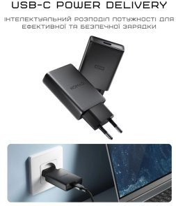 Зарядний пристрій Nomad Slim GaN 40W Carbide (NM014773858)