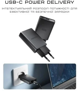 Фото: Зарядний пристрій Nomad Slim GaN 40W Carbide (NM014773858) № 7 | KTC