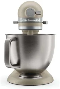 Фото: Планетарний міксер KitchenAid Artisan Plus 4.7L 5KSM50PKVE Oat (5KSM50PKVEOC) № 4 | KTC