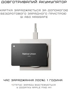 Фото: Пошукова мітка Native Union Find It Black (FINDIT-CARD-BLK) № 6 | KTC