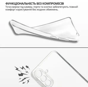 Фото: Чохол BeCover for Samsung Galaxy A27 SM-A276 - Transparancy (715678) № 6 | KTC