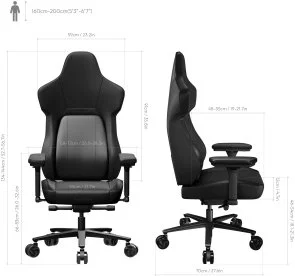 Фото: Крісло TX3 Core Modern Black (TEGC-2057101.11) № 10 | KTC