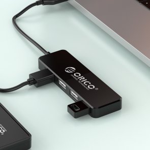 USB-хаб Orico FL01 Black (FL01-BK-BP)