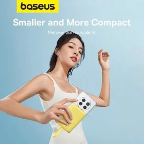 Фото: Батарея універсальна Baseus Magnetic Mini 30W 10000mAh Yellow (P1002210BY23-00) № 8 | KTC