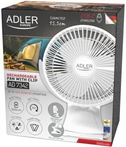 Фото: Вентилятор Adler AD 7342 White (AD7342W) № 7 | KTC