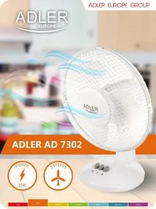Фото: Вентилятор Adler AD 7302 White (AD7302) № 11 | KTC