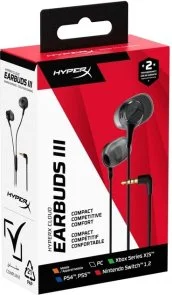 Фото: Навушники HyperX Cloud Earbuds III Black (BN7R9AA) № 7 | KTC