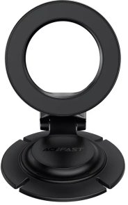 Кріплення для мобільного телефону Acefast D64 Magnetic Folding Car Holder Black (6974316286332)
