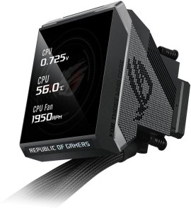 Система рідинного охолодження ASUS ROG Strix LC IV 360 ARGB LCD Black