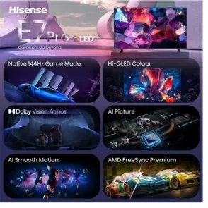 Фото: Телевізор QLED Hisense 55E7S Pro (Smart TV, Wi-Fi, 3840x2160) № 2 | KTC