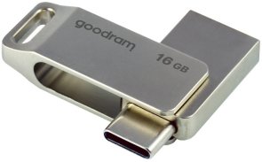 Флешка USB GOODRAM OTG ODA3 16GB Grey (ODA3-0160S0R11)