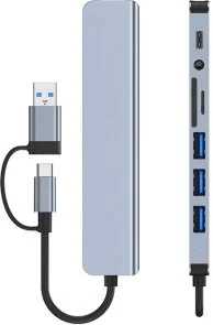 Фото: USB-хаб Dynamode 8in1 BYL-2218TU № 3 | KTC