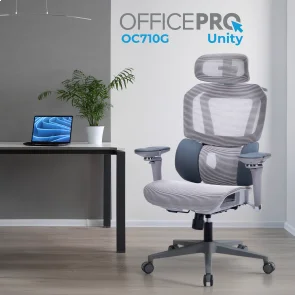 Фото: Крісло OfficePro Unity OC710G Grey № 8 | KTC