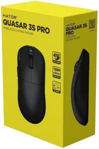 Фото: Миша Hator Quasar 3S Pro Black (HTM745) № 5 | KTC