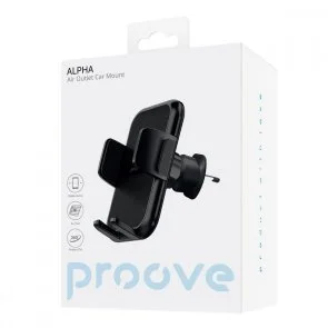 Фото: Кріплення для мобільного телефону Proove Alpha Air Outlet Car Mount Black (CHAP00000001) № 6 | KTC