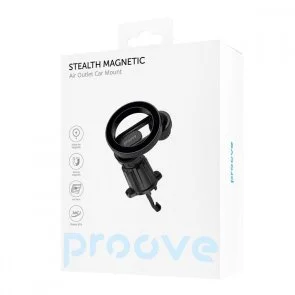 Фото: Кріплення для мобільного телефону Proove Stealth Magnetic Air Outlet Car Mount Black (CHST00000001) № 6 | KTC