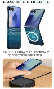 Чохол Pitaka for Samsung Galaxy Flip7 - Ultra-Slim Moonrise (FMFLIP7)