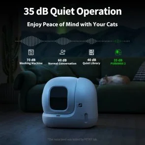 Фото: Лоток PETKIT PURA MAX 2 Self-Cleaning Cat Litter Box (9902 BASIC) № 6 | KTC