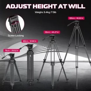 Фото: Штатив Ulanzi MT-81 Tripod Black (T080GBB1) № 3 | KTC