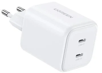 Фото: Зарядний пристрій UGREEN X526 QC PD 45W White (UGR-65154) № 2 | KTC