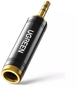 Фото: Перехідник UGREEN AV168 Jack 3.5mm M / 6.35mm F Black (UGR-60711) № 2 | KTC