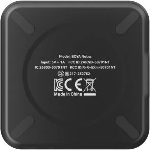 Фото: Диктофон BOYA Notra Black № 5 | KTC