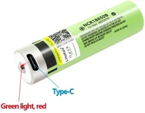 Фото: Акумулятор LiitoKala Lii-USB-34B 18650 3400mAh 1pcs № 2 | KTC