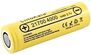 Фото: Акумулятор LiitoKala Lii-40A 21700 4000mAh 1pcs № 3 | KTC
