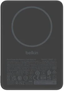 Батарея універсальна Belkin BoostCharge Slim Magnetic 10000mAh 15W Qi2 7.5W Black (BPD015HQBK)
