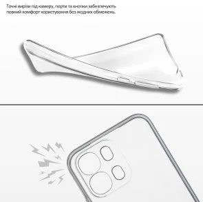 Фото: Чохол BeCover for Oppo A6s - Transparent (716076) № 5 | KTC