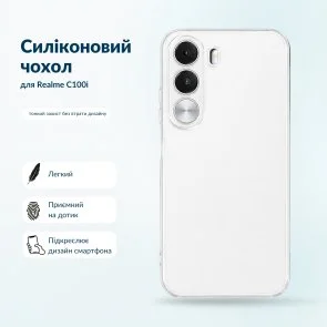 Фото: Чохол BeCover for Realme C100i - Transparent (716066) № 5 | KTC