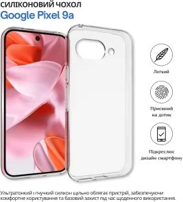 Фото: Чохол BeCover for Google Pixel 9a - Transparancy (714947) № 4 | KTC