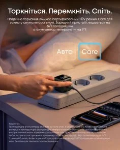 Фото: Зарядний пристрій Anker Nano Charger Smart Display 45W Blue (A121DG31) № 3 | KTC