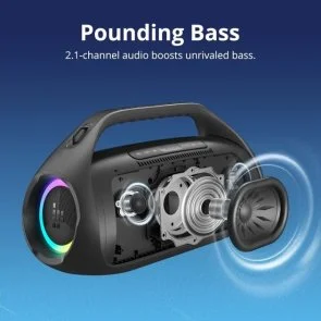 Фото: Портативна колонка Tronsmart Bang 2 Black (1257648) № 9 | KTC