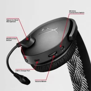 Фото: Гарнітура HyperX Cloud Jet Black (AJ0T1AA) № 11 | KTC