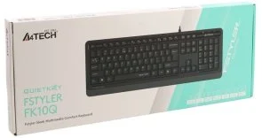 Фото: Клавіатура A4tech Fstyler FK10Q USB Black (FK10Q Grey) № 7 | KTC
