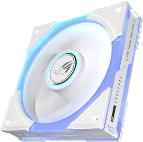 Фото: Кулер ASUS ROG Eurux GR120 ARGB White 3pcs (90DA00J3-B09020) № 12 | KTC