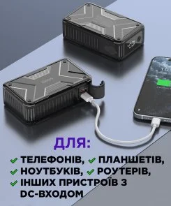 Фото: Батарея універсальна SIGMA X-Power SI20A11QLX-DC 20000mAh 65W Black № 8 | KTC