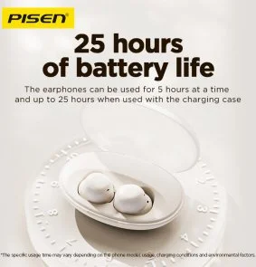 Фото: Навушники Pisen C3 White (BHD-TW10) № 6 | KTC