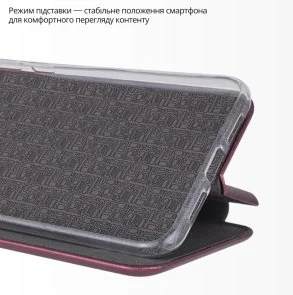 Фото: Чохол BeCover for Tecno Spark Go 3 KN3 - Exclusive Red Wine (716176) № 4 | KTC