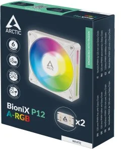 Фото: Кулер Arctic BioniX P12 A-RGB White (ACFAN00336A) № 8 | KTC