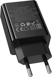 Фото: Зарядний пристрій Hoco CS94A Leader PD QC3.0 20W Black (6942007671101) № 6 | KTC