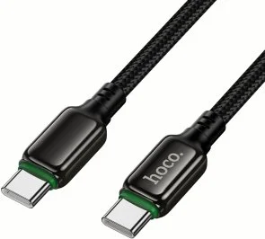 Фото: Кабель Hoco X127 Exceed 60W Type-C / Type-C 1m Black (6942007675611) № 4 | KTC