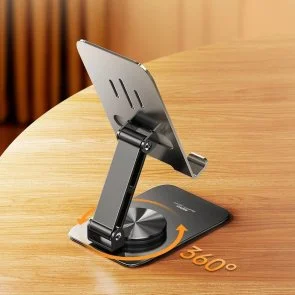 Фото: Універсальний тримач Remax Precision Alloy Rotary Phone Holder RM-C38 Green (6954851261162) № 4 | KTC