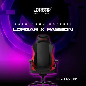 Фото: Крісло Lorgar Embrace 533 Black/Red (LRG-CHR533BR) № 2 | KTC