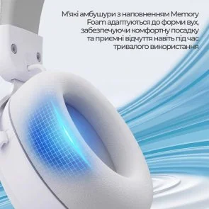 Фото: Гарнітура Ajazz AHM10 Max White (AHM10-MAX-W) № 15 | KTC